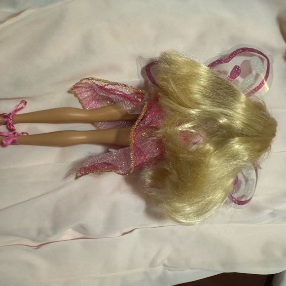 Mattel Fairy Doll with Pink and Gold Outfit - Picture 7 of 7